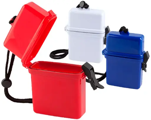 ESTUCHE HERMÉTICO P/PLAYA POOL EHP4213 ROJO